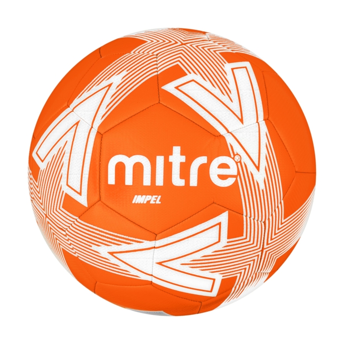 Mitre Impel Training Football Without Ball Pump,Orange Size 3 