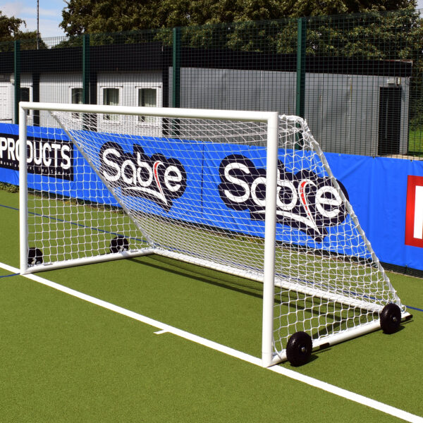 Mini Soccer Academy Self-Weighted Goal - (12ft x 6ft) - PAIR