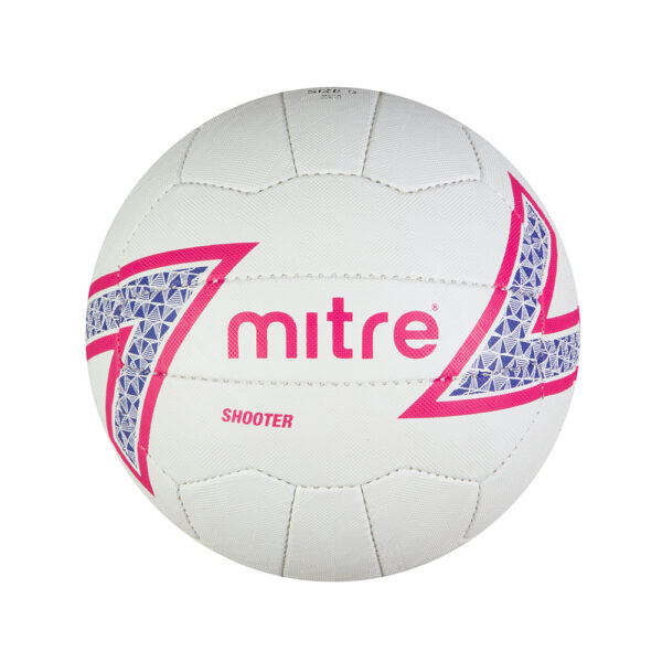 Shooter Netball - White/Pink