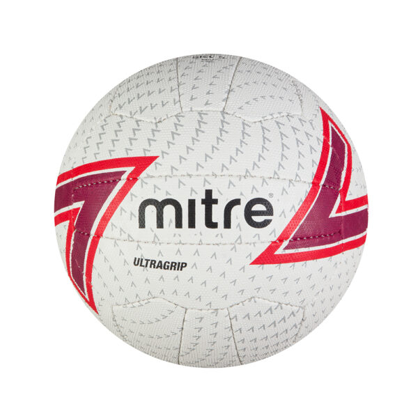 Ultragrip 10 Netball Deal - White/Pink - Image 2