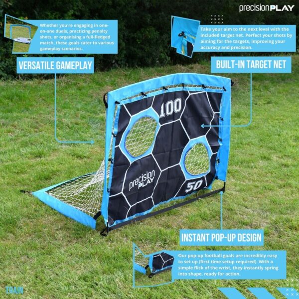 PrecisionPLAY 2in1 Pop-up Target Goal - Image 14