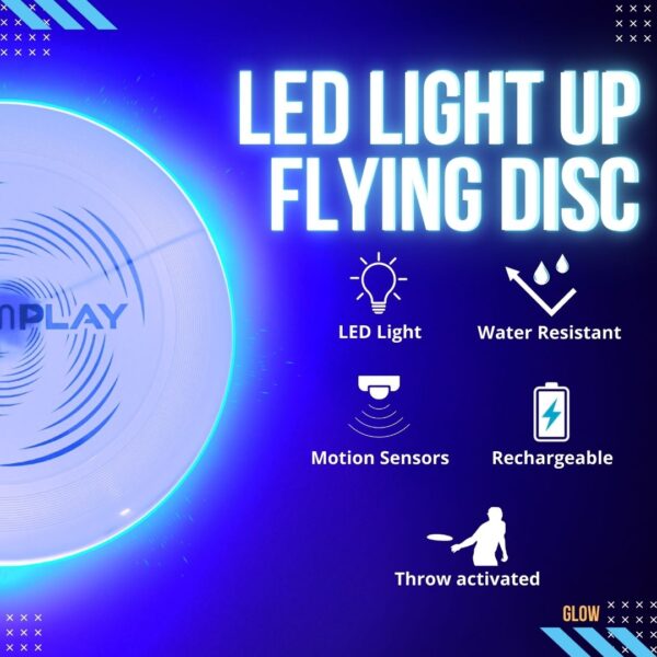 PrecisionPLAY LED Light up Flying Disc - Image 8