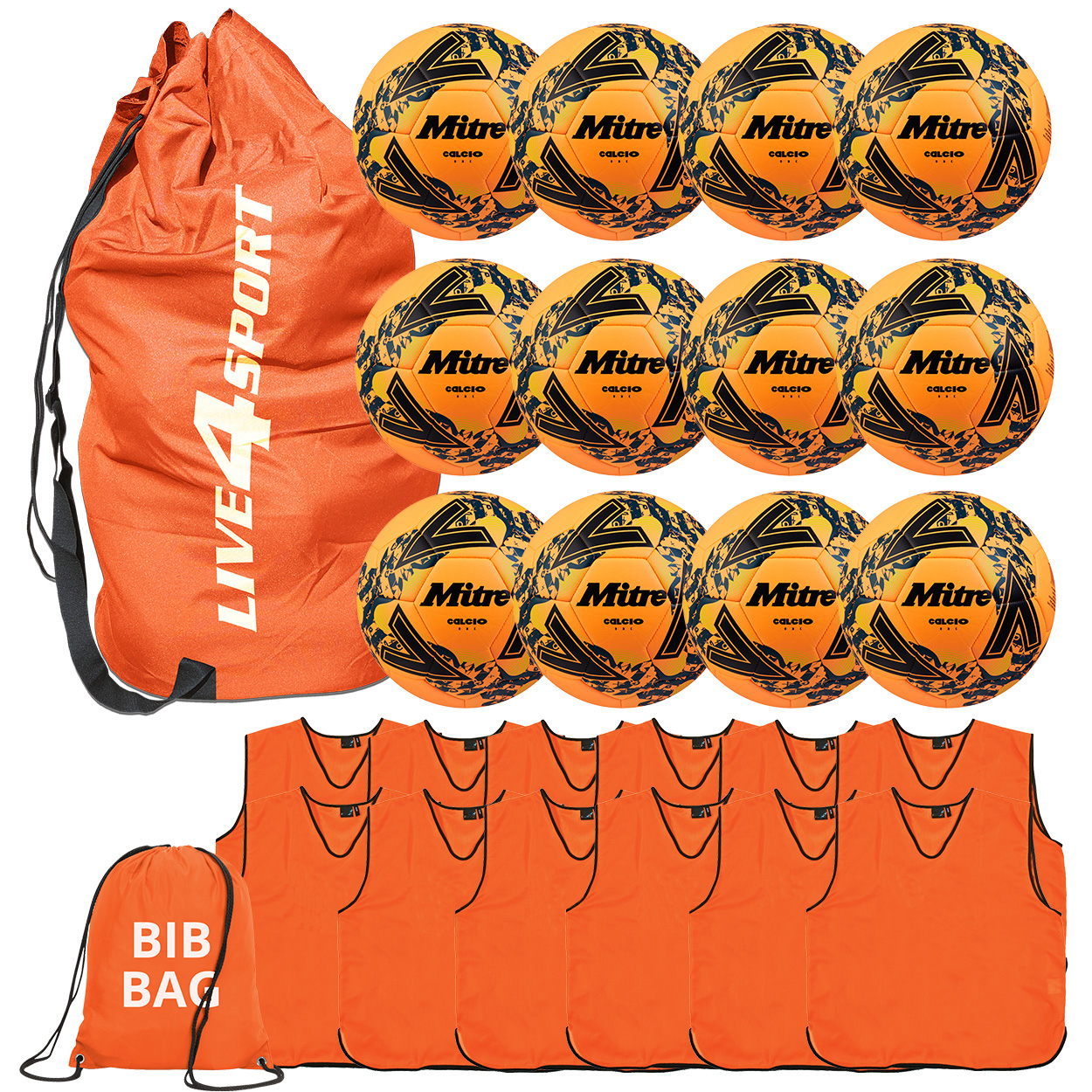 Calcio One Football Team Deal - Orange