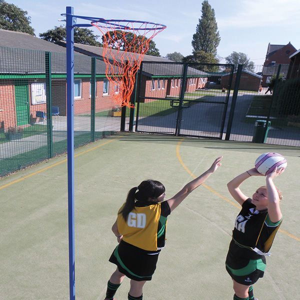 Club Socketed Netball Posts - Single - Image 3