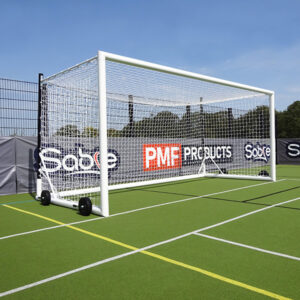 Junior Europa Portable Box Goal (21ft x 7ft) - PAIR