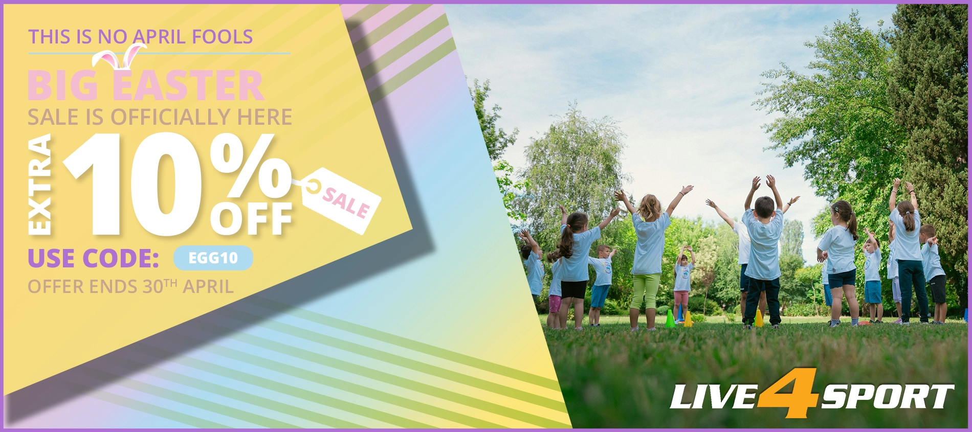 This is no April fools, BIG EASTER SALE is officially here. Grab your exclusive EXTRA 10% OFF now! Simply use code: EGG10