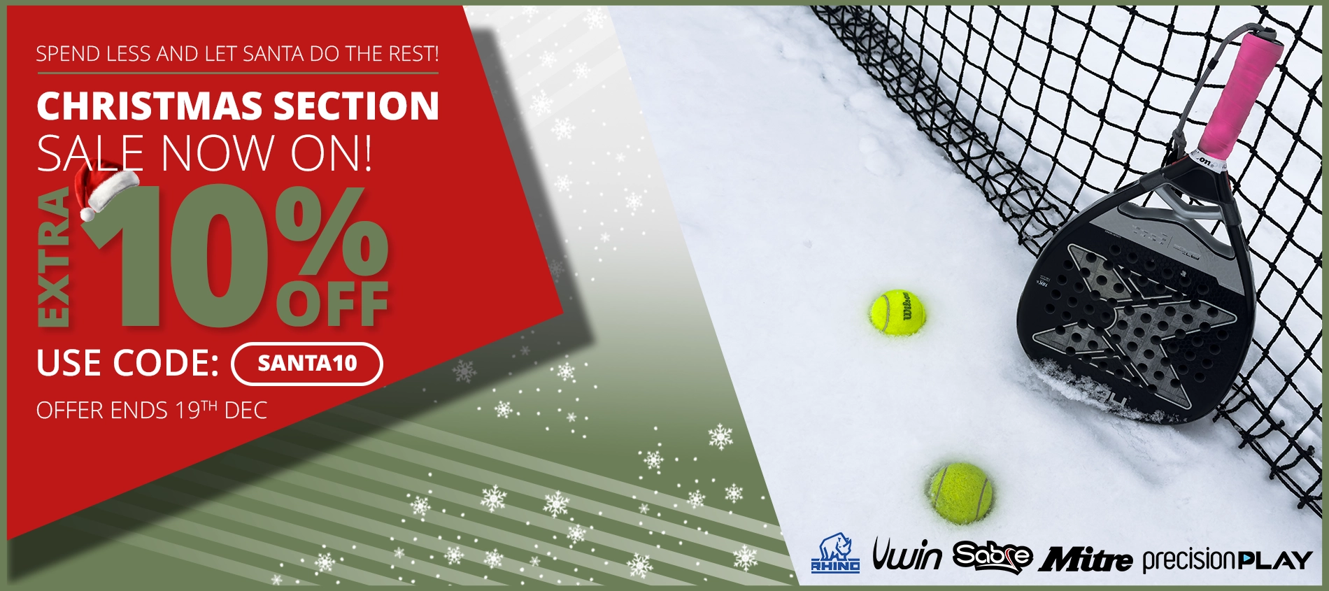 Christmas Section now with an EXTRA 10% OFF. Limited time sale. Coupon code: SANTA10