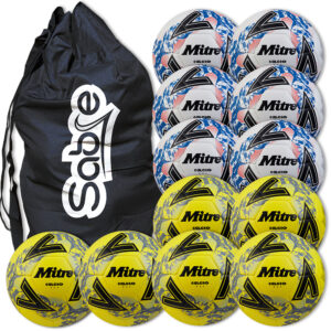 Calcio One White & Yellow Mixed 12 Ball Deal