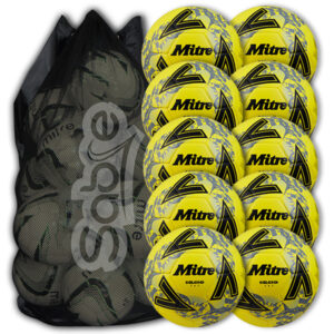 Calcio One Yellow 10 Ball Deal Plus FREE Bag