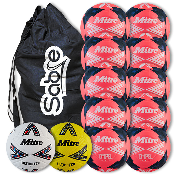 Impel One Pink/White Matchday Ball Deal