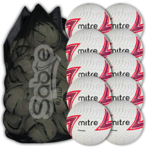 Ultragrip 10 Netball Deal - White/Pink
