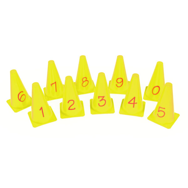 Numbered Cone