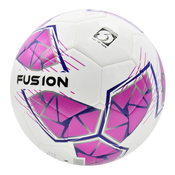 Fusion FIFA Football White/Pink 10 Ball Deal Plus FREE Bag - Image 4