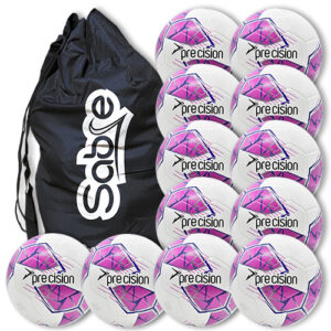 Fusion FIFA Football 12 Ball Deal - White/Pink