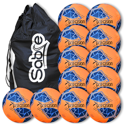 Fusion FIFA Football 12 Ball Deal - Orange/Blue