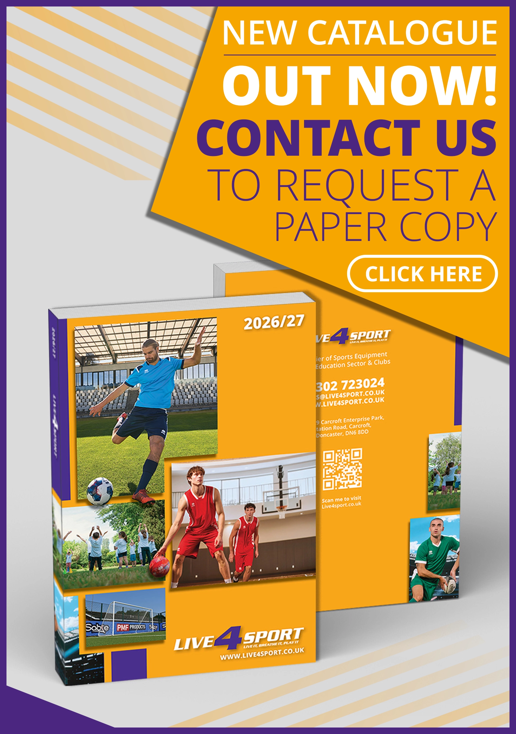 NEW 2026/27 Catalogue is out now! Browse our catalogue online, or contact us to request your copy today.