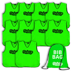 Sabre Green Bib - 10 Pack Plus Free Bag