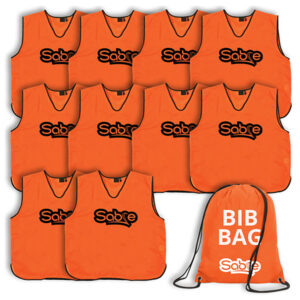 Orange Bib - 10 Pack Plus Free Bag
