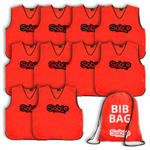 Red Bib - 10 Pack Plus Free Bag