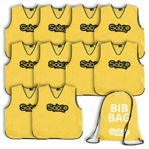 Yellow Bib - 10 Pack Plus Free Bag