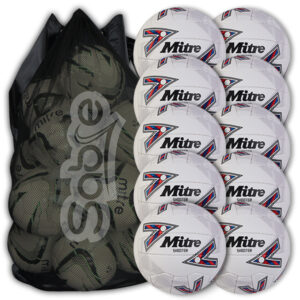 Shooter 10 Netball Deal - White/Red