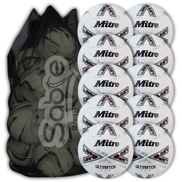 Ultimatch Evo White 10 Ball Deal Plus FREE Bag