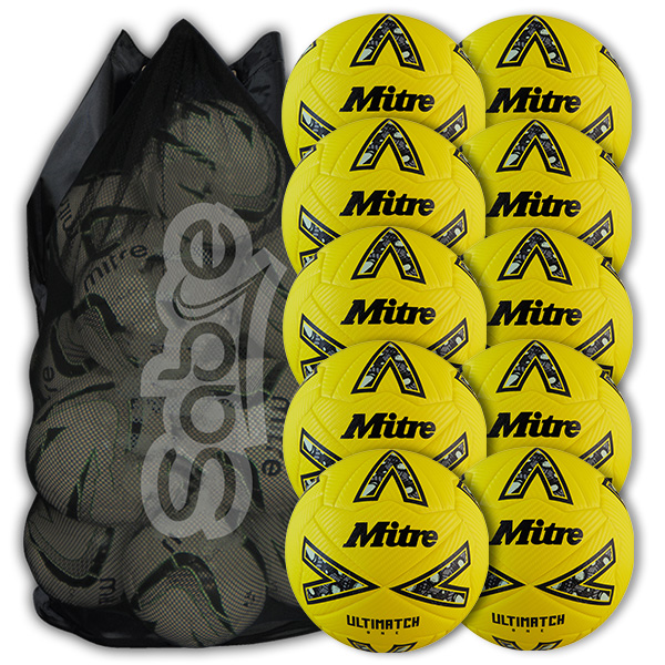 Ultimatch One Yellow 10 Ball Deal Plus FREE bag