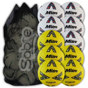 Ultimatch One White & Yellow Mixed 10 Ball Deal Plus FREE Bag