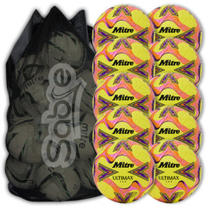 Ultimax Evo Yellow 10 Ball Deal Plus FREE Bag