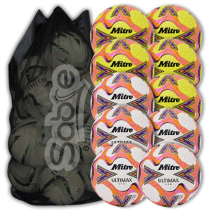 Ultimax Evo White & Yellow Mixed 10 Ball Deal Plus FREE Bag