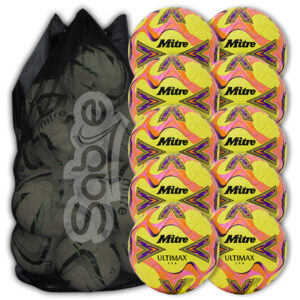 Ultimax Evo Yellow 10 Ball Deal Plus FREE Bag