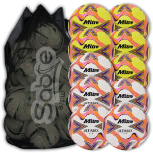 Ultimax Evo White & Yellow Mixed 10 Ball Deal Plus FREE Bag