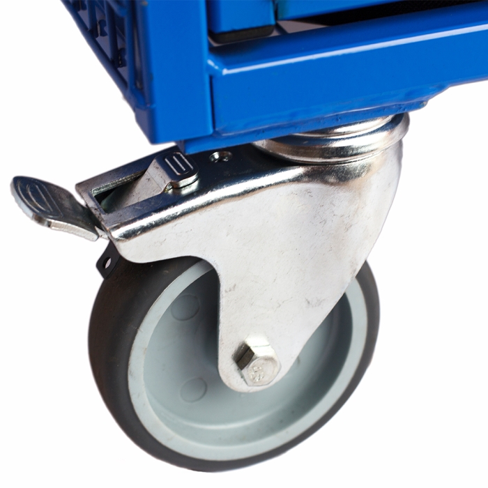 Lockable Ball Cabinet - Blue - Image 5