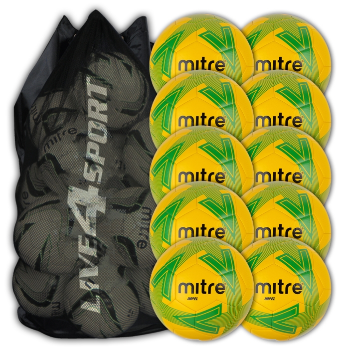 Impel Yellow/Green 10 Ball Deal Plus FREE Bag