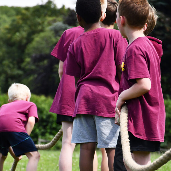 Multi Coloured Tug of War Rope - Image 3