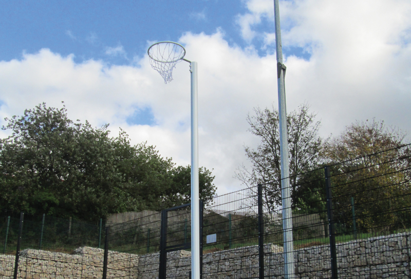 Championship Wheelaway Netball Posts - PAIR